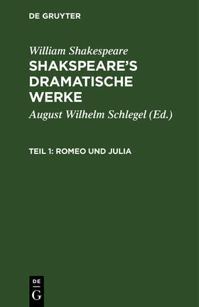Shakespeare |  Romeo und Julia | Buch |  Sack Fachmedien