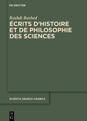 Rashed |  Set: Écrits d’histoire et de philosophie des sciences | Buch |  Sack Fachmedien