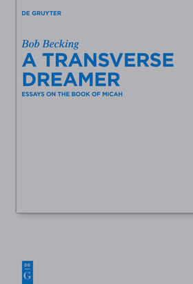 Becking |  A Transverse Dreamer | Buch |  Sack Fachmedien