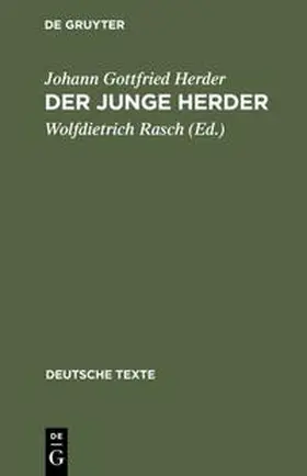 Herder / Rasch |  Der junge Herder | Buch |  Sack Fachmedien