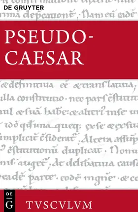 Flemmig |  Pseudo-Caesar (Bellum Alexandrinum – Bellum Africum – Bellum Hispaniense) | Buch |  Sack Fachmedien