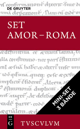 Ovid / Tibull / Holzberg |  [Mini-Set AMOR - ROMA: Liebe und Erotik im alten Rom, Tusculum] 3 Bände | Buch |  Sack Fachmedien