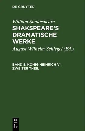 Shakespeare |  König Heinrich VI. Zweiter Theil | Buch |  Sack Fachmedien