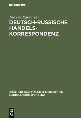 Kawraysky |  Deutsch-russische Handelskorrespondenz | Buch |  Sack Fachmedien