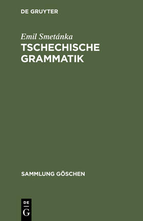 Smetánka |  Tschechische Grammatik | Buch |  Sack Fachmedien