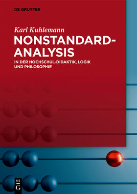 Kuhlemann |  Nonstandard-Analysis | eBook | Sack Fachmedien