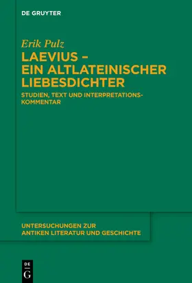 Pulz |  Laevius – ein altlateinischer Liebesdichter | Buch |  Sack Fachmedien