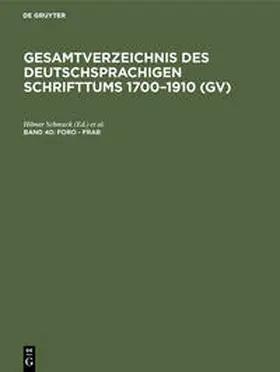 Schmuck / Gorzny |  Foro - Frar | Buch |  Sack Fachmedien