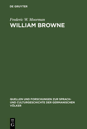 Moorman |  William Browne | Buch |  Sack Fachmedien