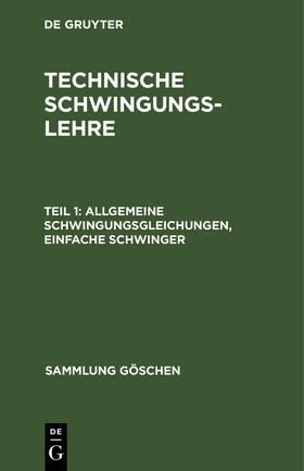 Zipperer | Allgemeine Schwingungsgleichungen, einfache Schwinger | Buch | 978-3-11-129451-3 | sack.de