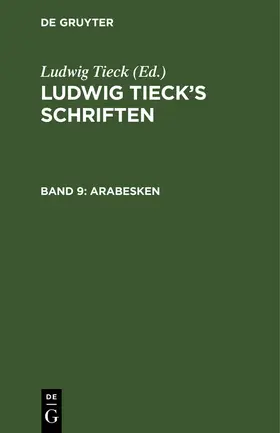 Tieck |  Arabesken | Buch |  Sack Fachmedien