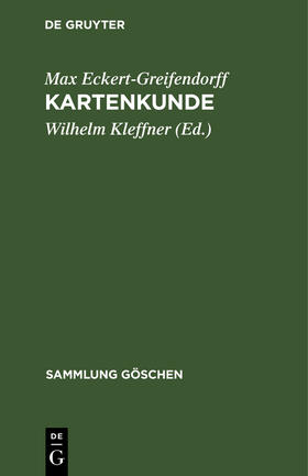 Eckert-Greifendorff / Kleffner |  Kartenkunde | Buch |  Sack Fachmedien