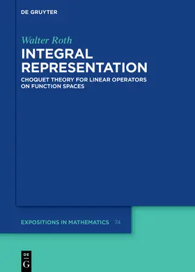 Roth |  Integral Representation | Buch |  Sack Fachmedien