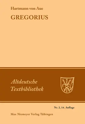 Paul / Wachinger / Hartmann von Aue |  Gregorius | Buch |  Sack Fachmedien