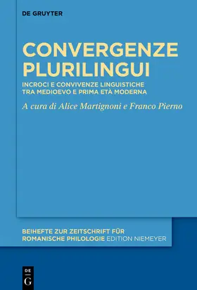 Martignoni / Pierno |  Convergenze plurilingui | Buch |  Sack Fachmedien