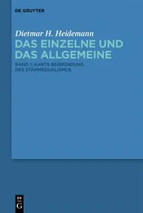 Heidemann |  Kants Begründung des Stämmedualismus | eBook | Sack Fachmedien