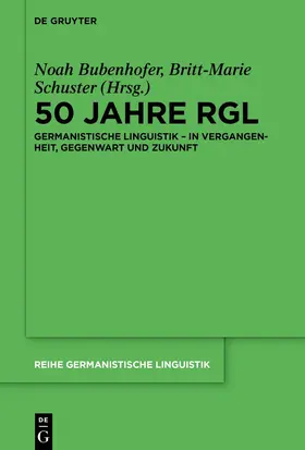 Bubenhofer / Schuster / Hausendorf |  Germanistische Linguistik | Buch |  Sack Fachmedien