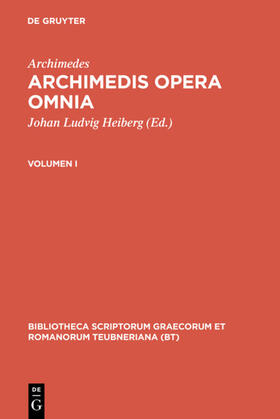 Stamatis / Archimedes / Heiberg |  Archimedis opera omnia | eBook | Sack Fachmedien