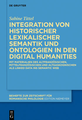 Tittel |  Historische lexikalische Semantik und Linked Data | eBook | Sack Fachmedien