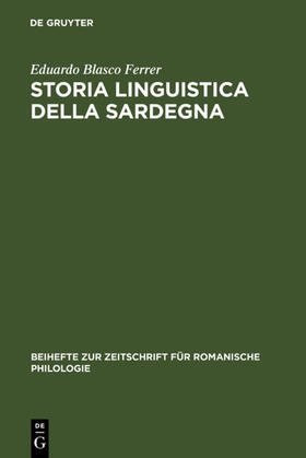 Blasco Ferrer |  Storia linguistica della Sardegna | eBook | Sack Fachmedien