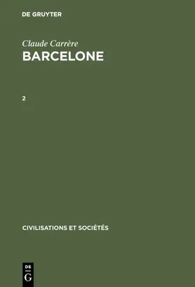 Carrère |  Barcelone | eBook | Sack Fachmedien