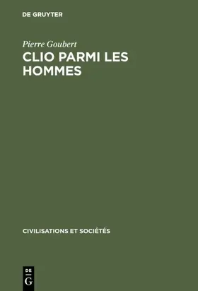 Goubert |  Clio parmi les hommes | eBook | Sack Fachmedien