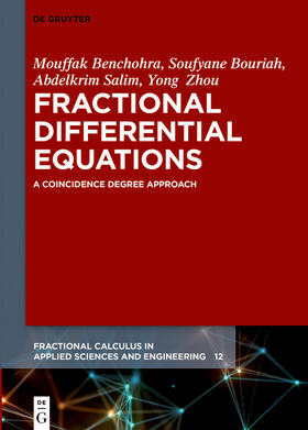 Benchohra / Bouriah / Salim |  Fractional Differential Equations | Buch |  Sack Fachmedien