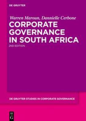 Maroun / Cerbone |  Corporate Governance in South Africa | eBook | Sack Fachmedien