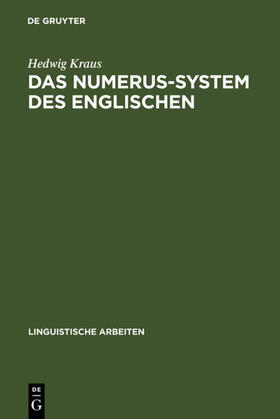 Kraus |  Das Numerus-System des Englischen | eBook | Sack Fachmedien