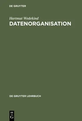 Wedekind |  Datenorganisation | eBook | Sack Fachmedien