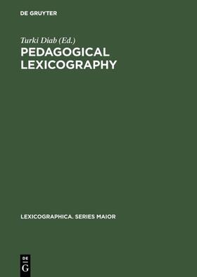 Diab |  Pedagogical lexicography | eBook | Sack Fachmedien