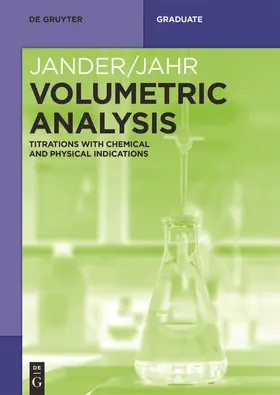 Jander / Jahr / Martens-Menzel |  Volumetric Analysis | Buch |  Sack Fachmedien