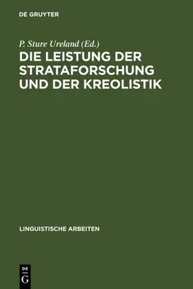 Ureland |  Die Leistung der Strataforschung und der Kreolistik | eBook | Sack Fachmedien