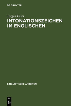 Esser |  Intonationszeichen im Englischen | eBook | Sack Fachmedien