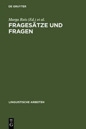 Reis / Rosengren |  Fragesätze und Fragen | eBook | Sack Fachmedien