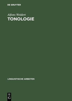 Weidert |  Tonologie | eBook | Sack Fachmedien