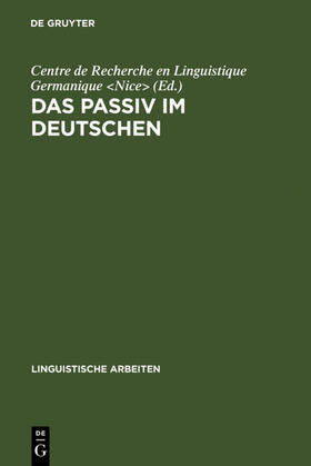 Nice&gt |  Das Passiv im Deutschen | eBook | Sack Fachmedien