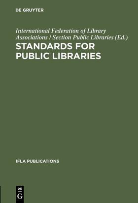  Standards for public libraries | eBook | Sack Fachmedien