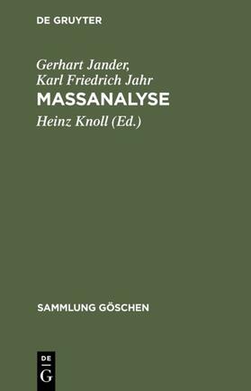 Jander / Jahr / Knoll |  Massanalyse | eBook | Sack Fachmedien