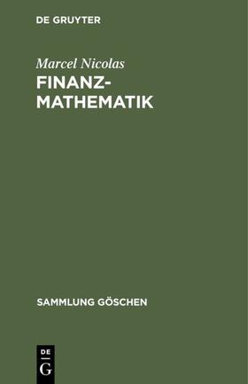 Nicolas |  Finanzmathematik | eBook | Sack Fachmedien