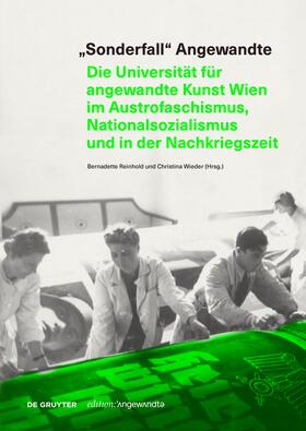Reinhold / Wieder |  „Sonderfall“ Angewandte | eBook | Sack Fachmedien
