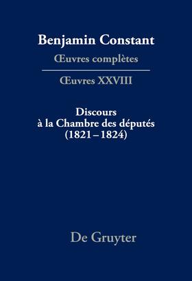 Melonio |  Discours à la Chambre des députés (1821–1824) | Buch |  Sack Fachmedien