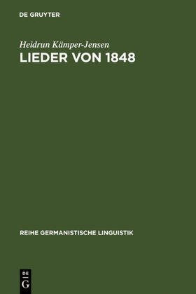 Kämper-Jensen |  Lieder von 1848 | eBook | Sack Fachmedien