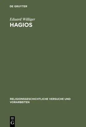 Williger |  Hagios | eBook | Sack Fachmedien