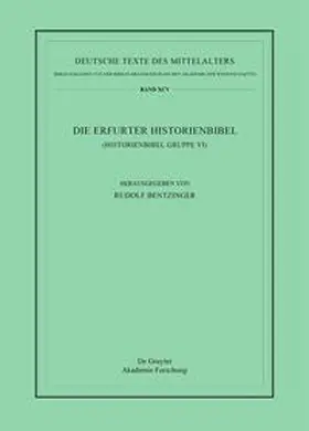 Bentzinger | Die Erfurter Historienbibel | E-Book | sack.de