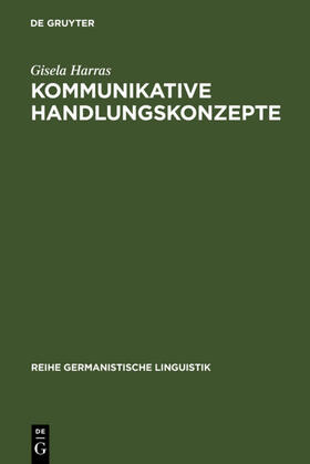 Harras |  Kommunikative Handlungskonzepte | eBook | Sack Fachmedien