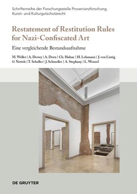 Weller / Dewey / Dorn |  Restatement of Restitution Rules for Nazi-Confiscated Art | Buch |  Sack Fachmedien
