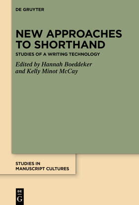 Boeddeker / McCay |  New Approaches to Shorthand | Buch |  Sack Fachmedien