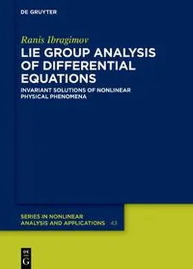 Ibragimov | Lie Group Analysis of Differential Equations | E-Book | sack.de