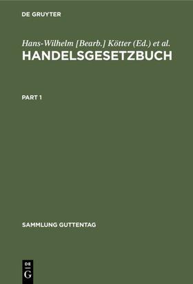 Kötter / Heymann |  Handelsgesetzbuch | eBook | Sack Fachmedien